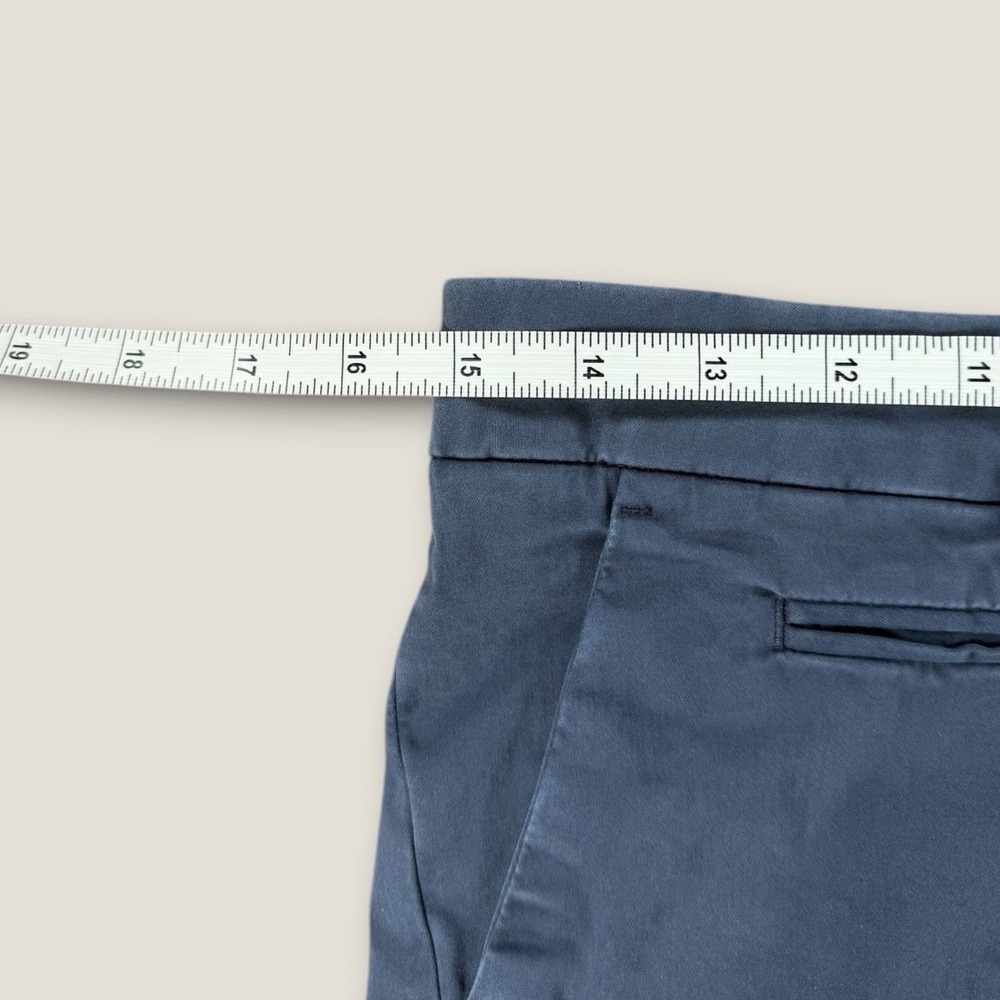 Mason's New York Slim Womens Chino Pants 40 US 4 Blue Cotton Made In Italy - Picture 5 of 10